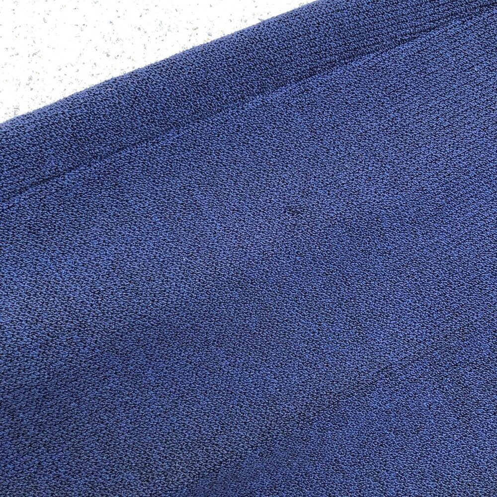 VTG ST JOHN Collection Marie Gray Santana Knit Jumpsuit Romper 2 Blue Designer - Picture 6 of 16